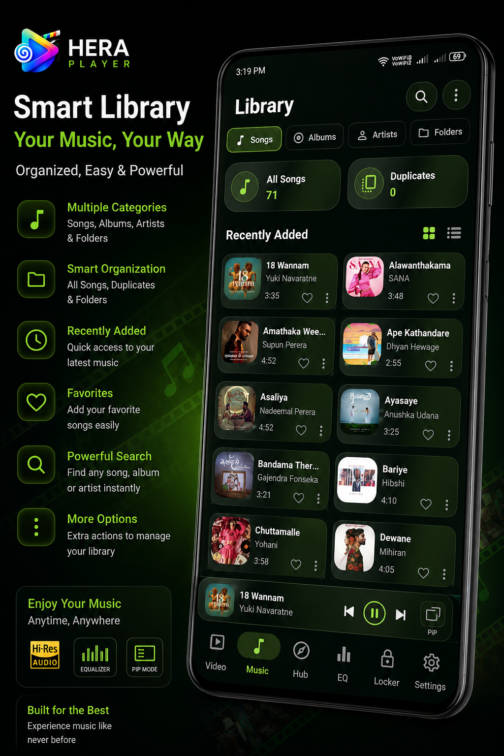 Smart library screen