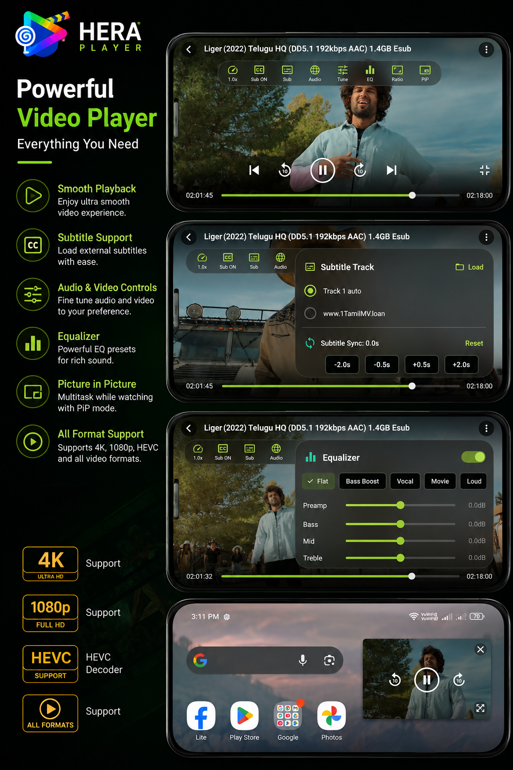 Advanced video features